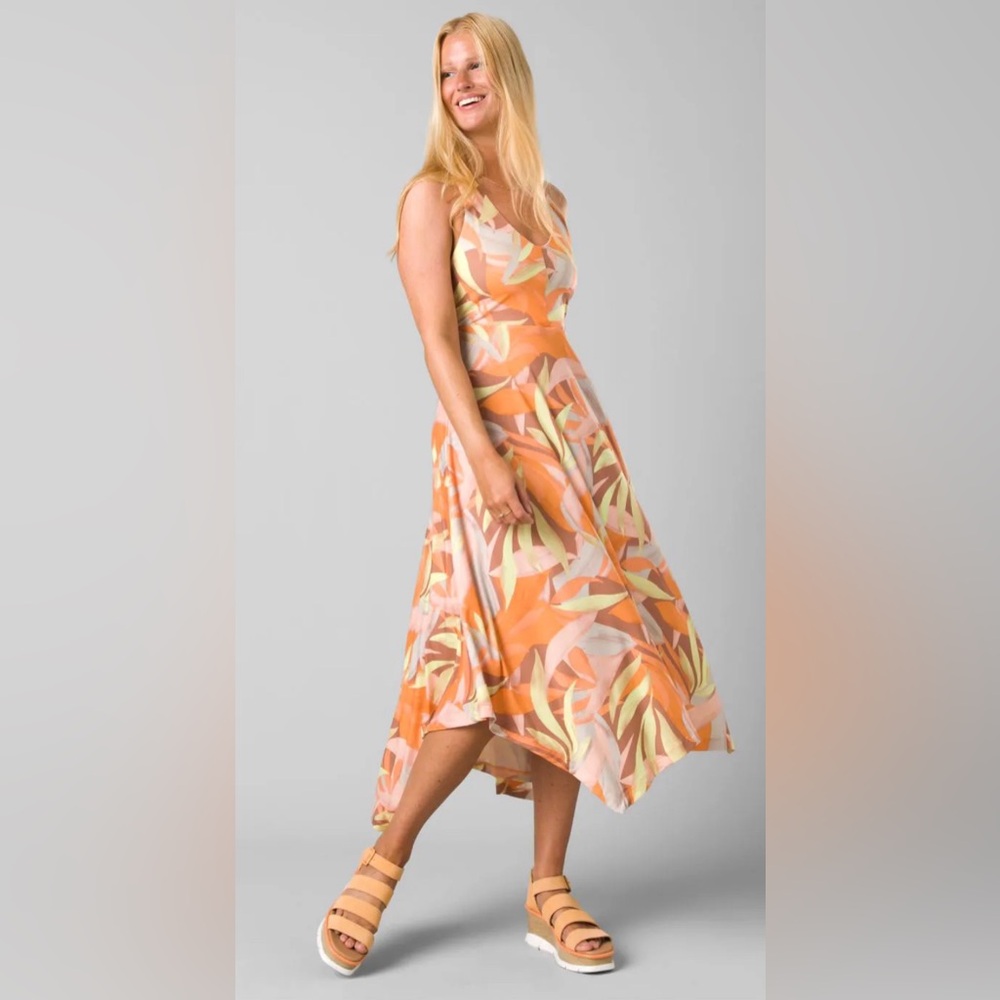 prAna Saxon Maxi Dress - Medium. In excellent condition. Only worn once.